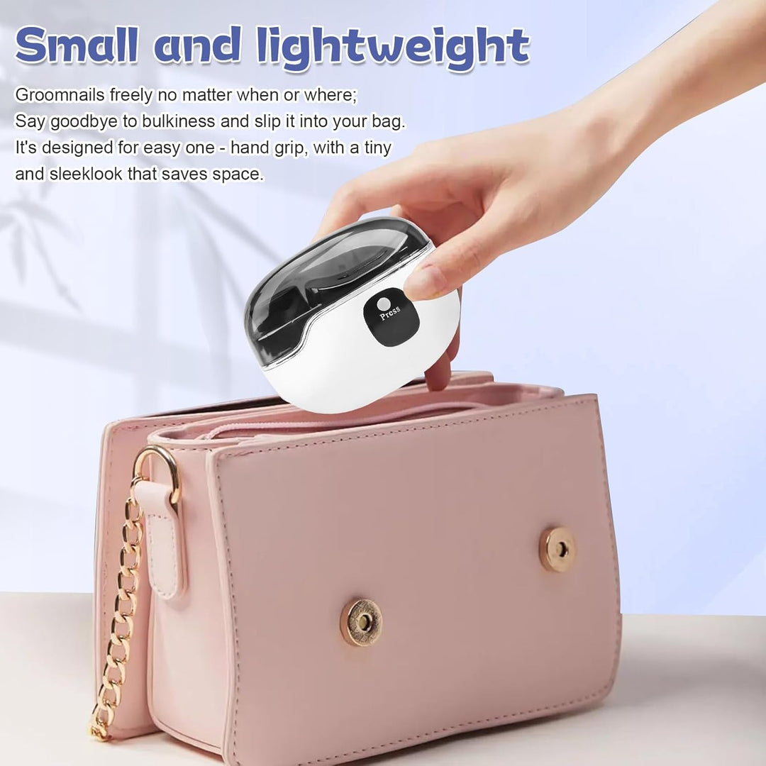 Elektrischer Nagelknipser, 4-in-1 Automatischen Nagelknipser, Electric Nail Clipper für Dicke Nägel