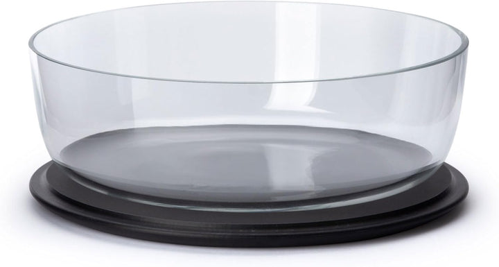 Continenta Duracore Käsebrett mit Glocke aus mundgeblasenem Glas, Ø 22 cm