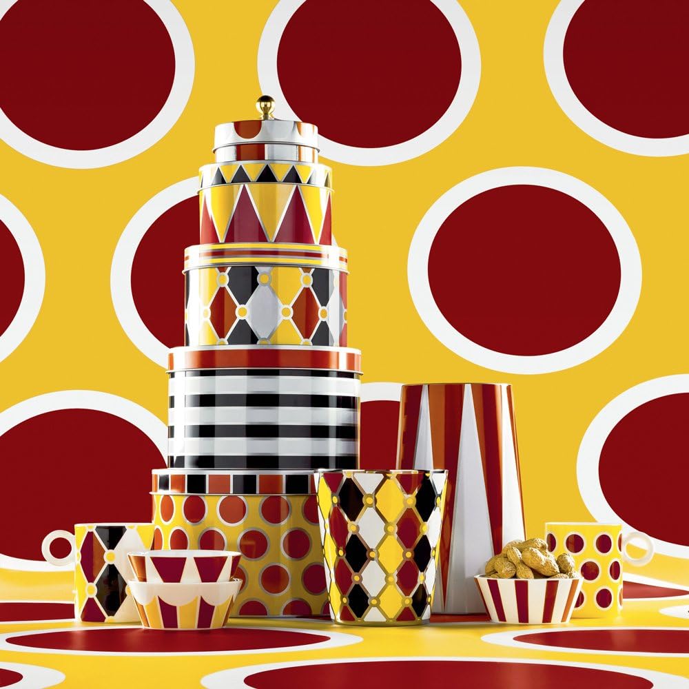 Alessi Circus| MW31S3 - Allzweckbox Design, Weissblech, 13.00 x 19.50 x cm Set mit 3 Schachteln, Set