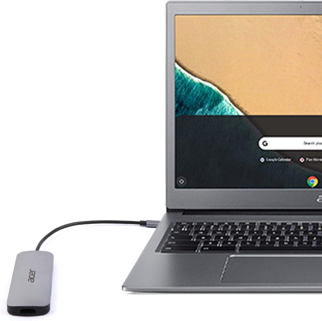 Acer 7-in-1 Mini Dock (USB Type-C zu 1x USB Type-C (w PD), 3x USB 3.0, 1x HDMI, 1x SD Card Reader, 1