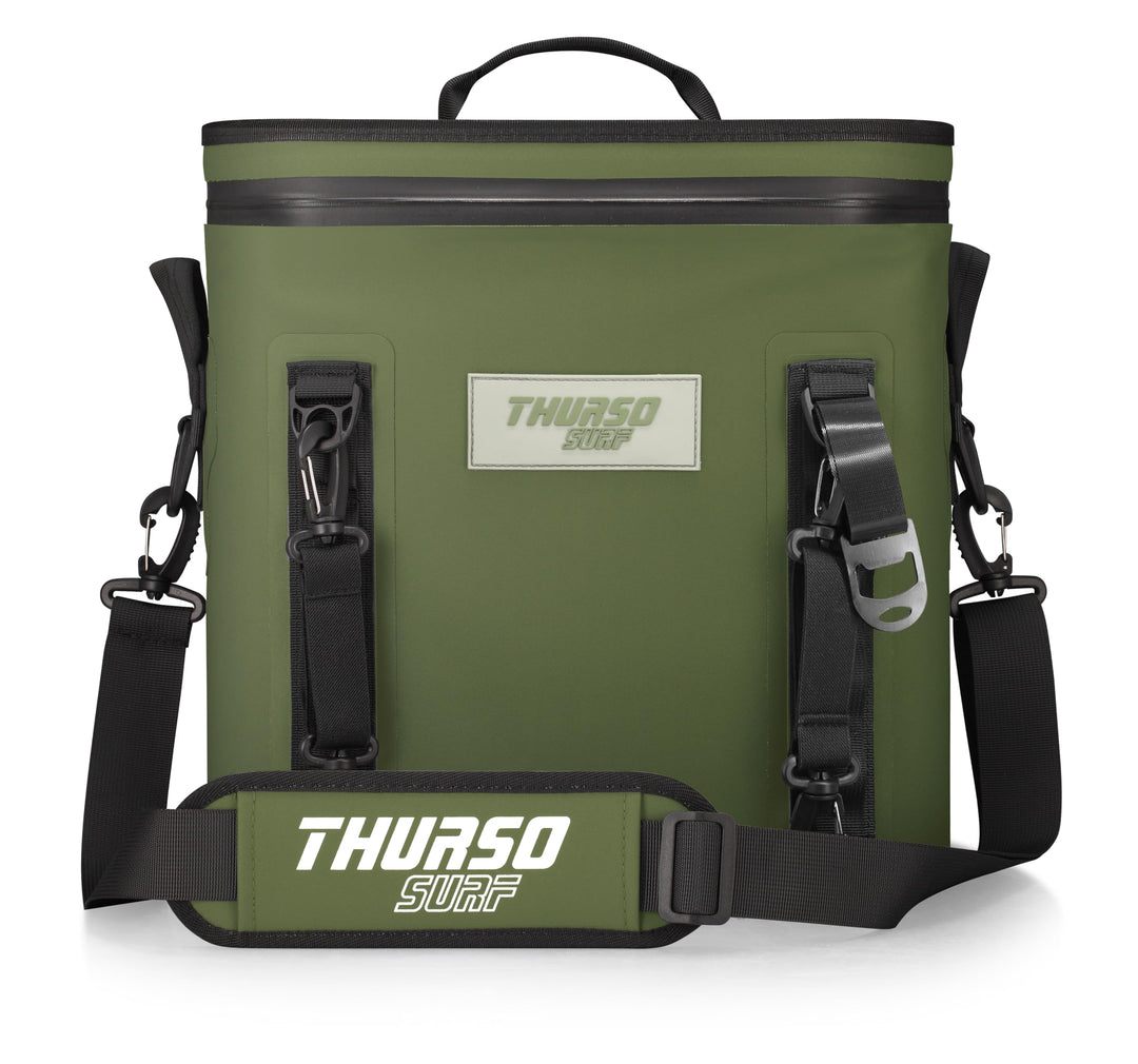 Thurso Surf Soft-Kühltasche für 24 Dosen, tragbare Eiskühltasche, 48 Stunden Isolierung, auslaufsich