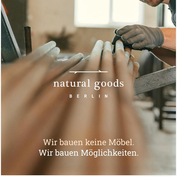 Natural Goods Berlin 1x ASKA Kleiderstange Garderobe Wand Holz - Esche Kleiderstange Klein Für Die W
