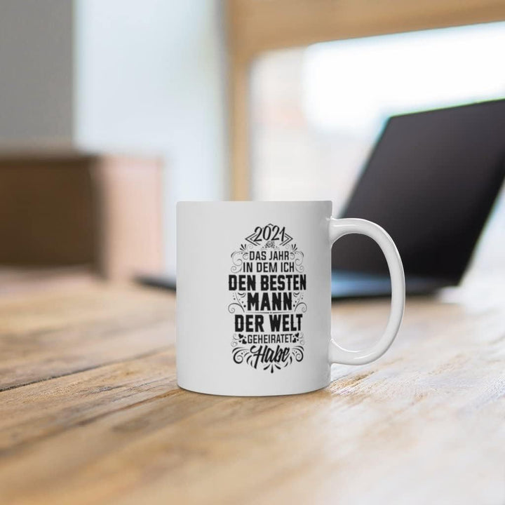 22Feels Set: Hochzeit 2021 Hochzeitstag Tassen für Paare Set Jahrestag Geschenke für Sie und Ihn Bra