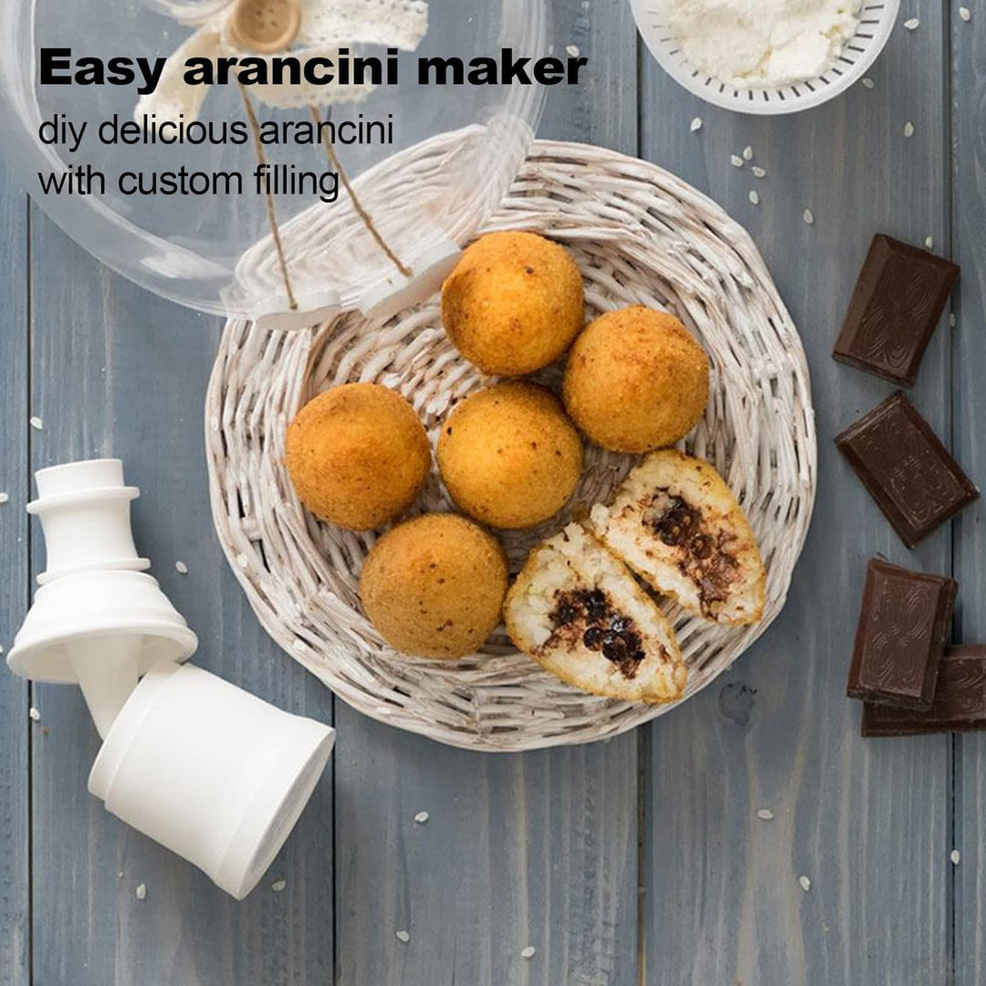 2 Stück 160g Arancini Maker Mould, Rice Ball Diy Mould, Multifunktionale Pressform für Reisbällchen,