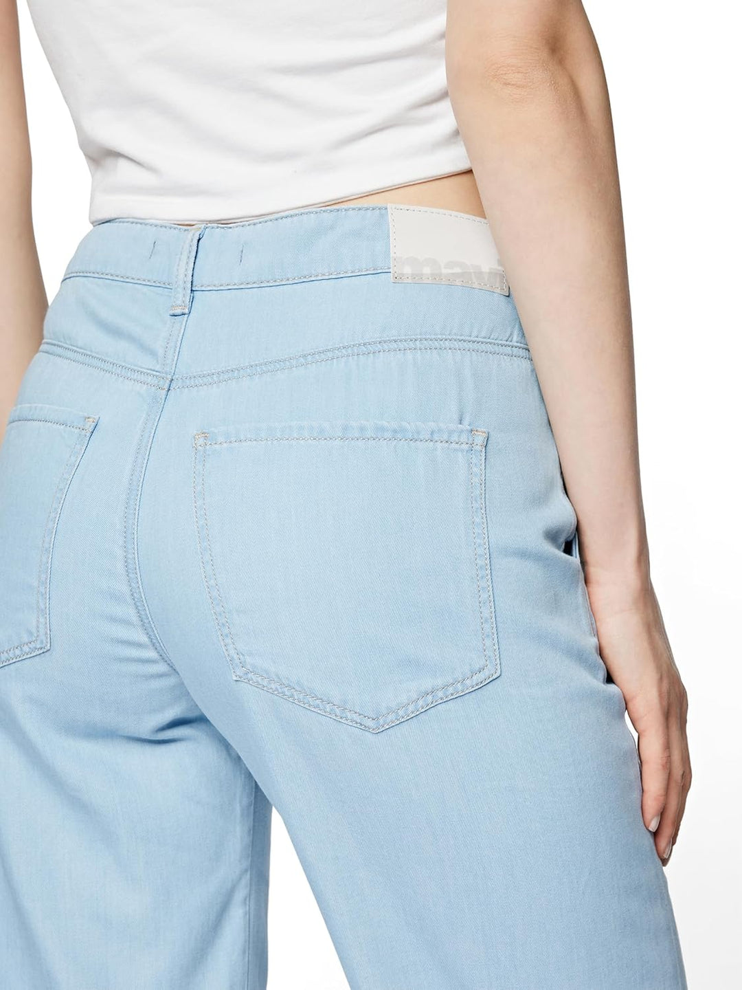 Mavi Damen Miracle Jeans 24W / 28L Blau, 24W / 28L Blau