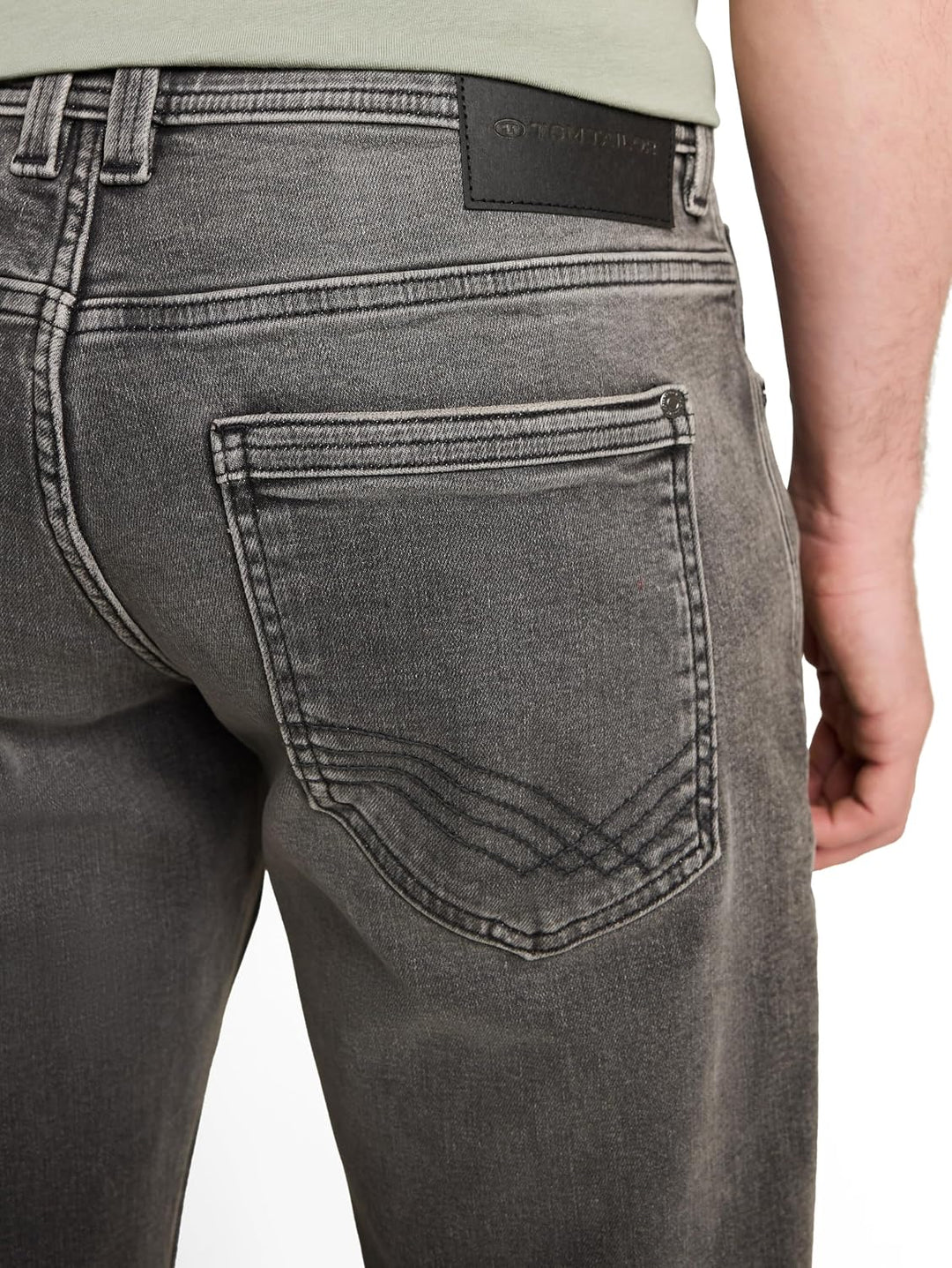 Tom Tailor Herren Marvin Straight Jeans 28W / 30L 10233 - Stone Grey Denim, 28W / 30L 10233 - Stone