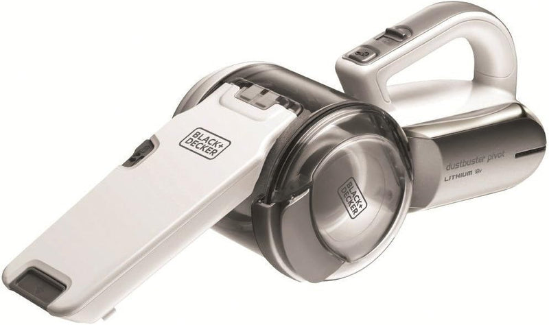 Black+Decker Lithium Dustbuster Pivot PV1820L – Akku-Handstaubsauger mit Multi-Positions-Saugvorrich