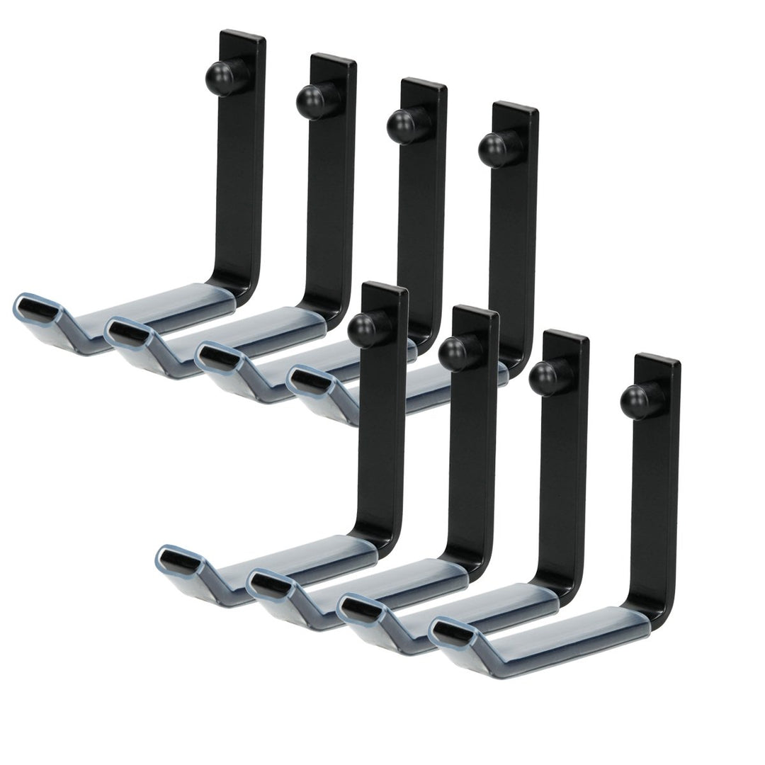 ECD Germany Autoreifen Wandhalterung 8 STK. | 105 x 105 mm | aus Ganzstahl | belastbar bis 40kg. | i