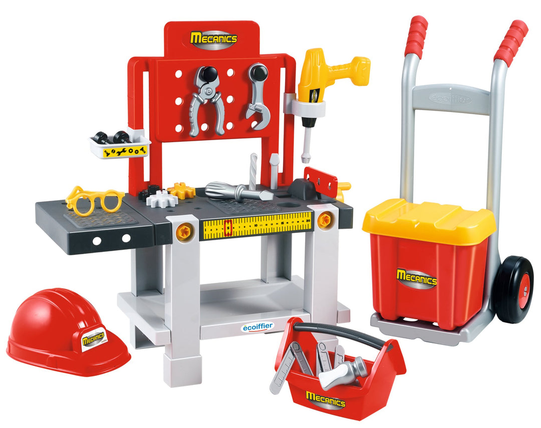 Ecoiffier Werkstatt-Set 4 in 1 2379