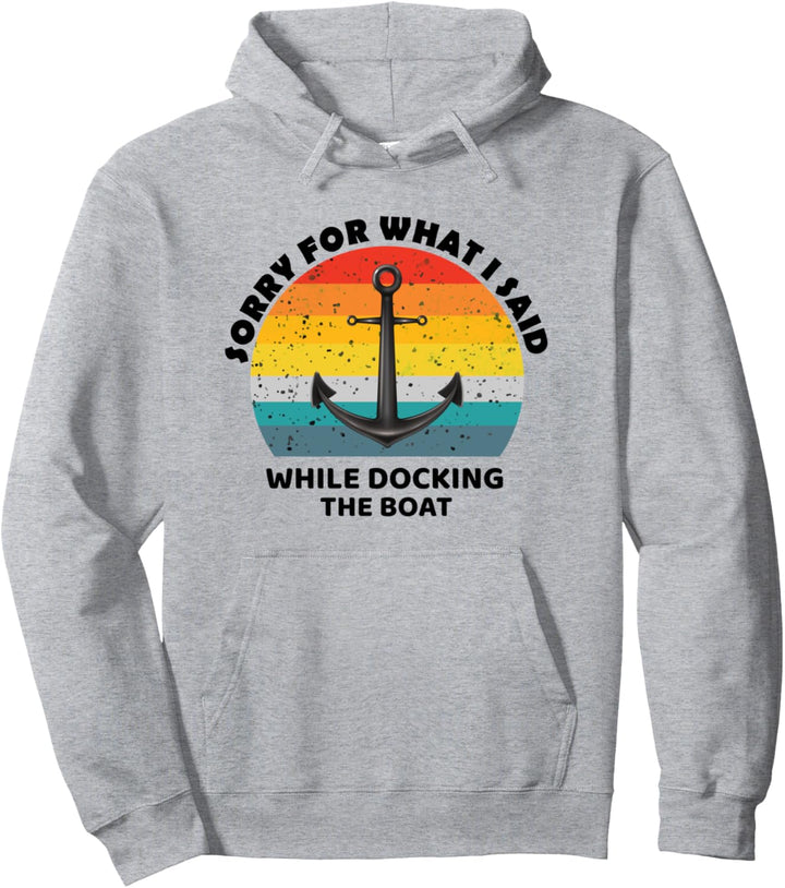 Hilarious Speedboat Tugboats Watercraft Bootfahren Longboot Pullover Hoodie