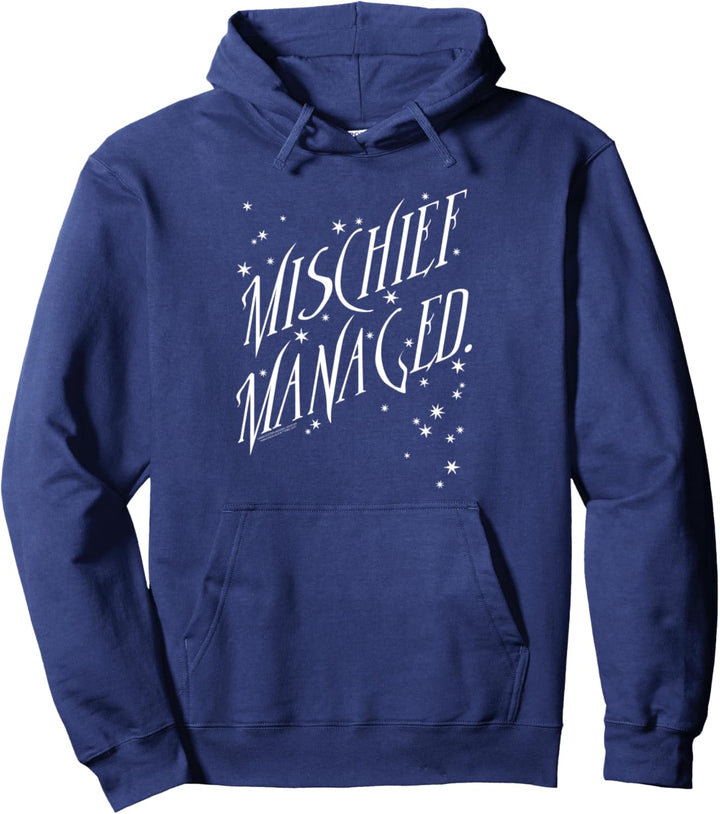 Harry Potter Mischief Managed Quote Pullover Hoodie