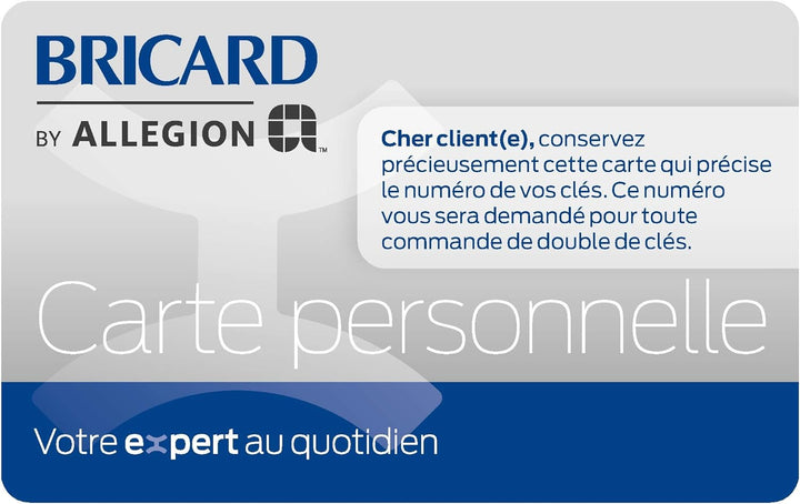 Bricard 15108 Schliesszylinder A6 40+40 mit 5 Schlüsseln