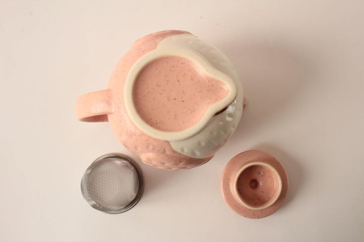 Minoribo Mino Ware CPK104 Teekanne aus japanischer Keramik, Kyusu Eule, hergestellt in Japan (Japan
