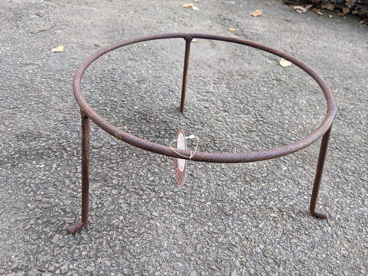 Ständer für Feuerschale Pflanzschale Rost D30 H16cm Gartendeko Metall Rost,Gartendeko 029758-1