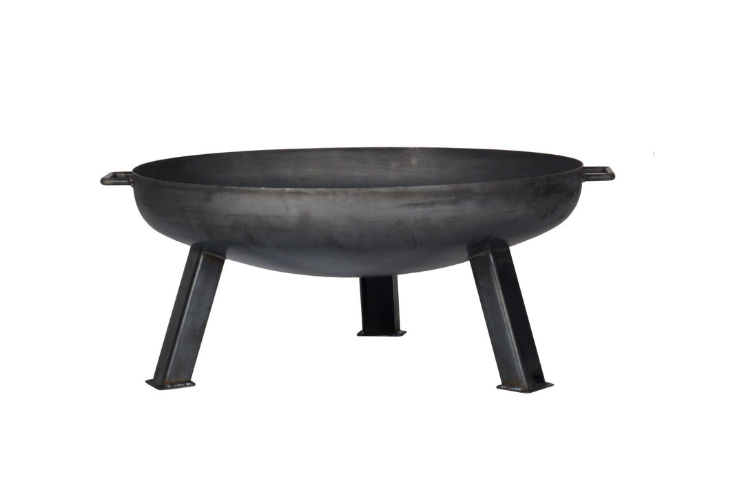 Buschbeck Feuerstelle, Feuerschale, schwarz, 60 x 60 x 30 cm, 90187.001 Schwarz Feuerschale Ø 60 x H