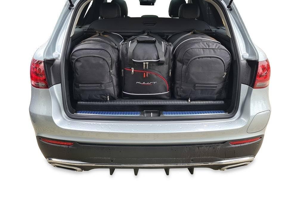KJUST Reisetaschen 4 stk kompatibel mit MERCEDES-BENZ GLC PHEV X253 2019-2022