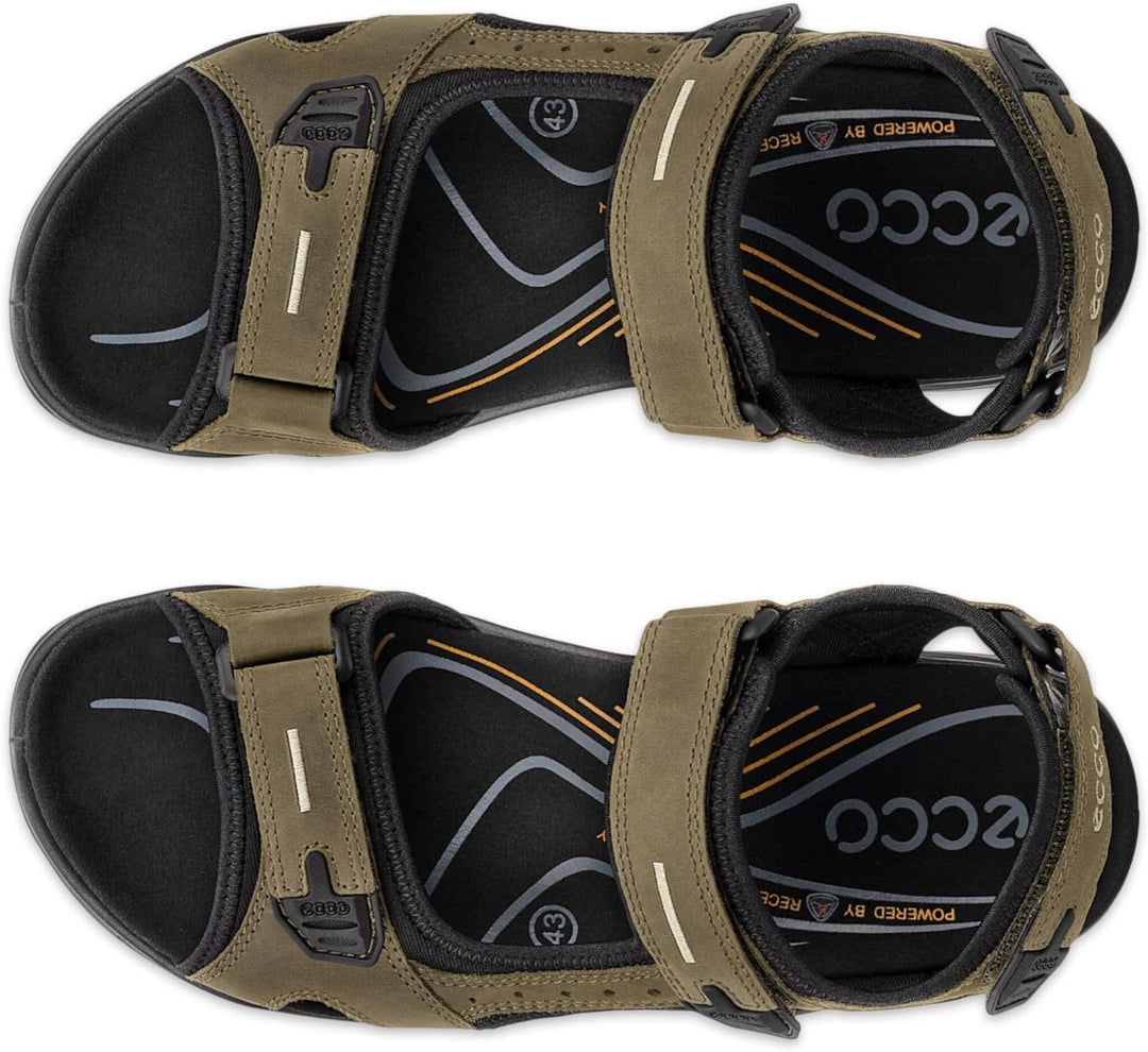 ECCO Herren Yucatan M Sandal 50 EU Tarmac, 50 EU Tarmac