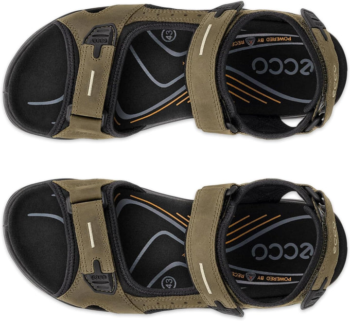 ECCO Herren Yucatan M Sandal 50 EU Tarmac, 50 EU Tarmac