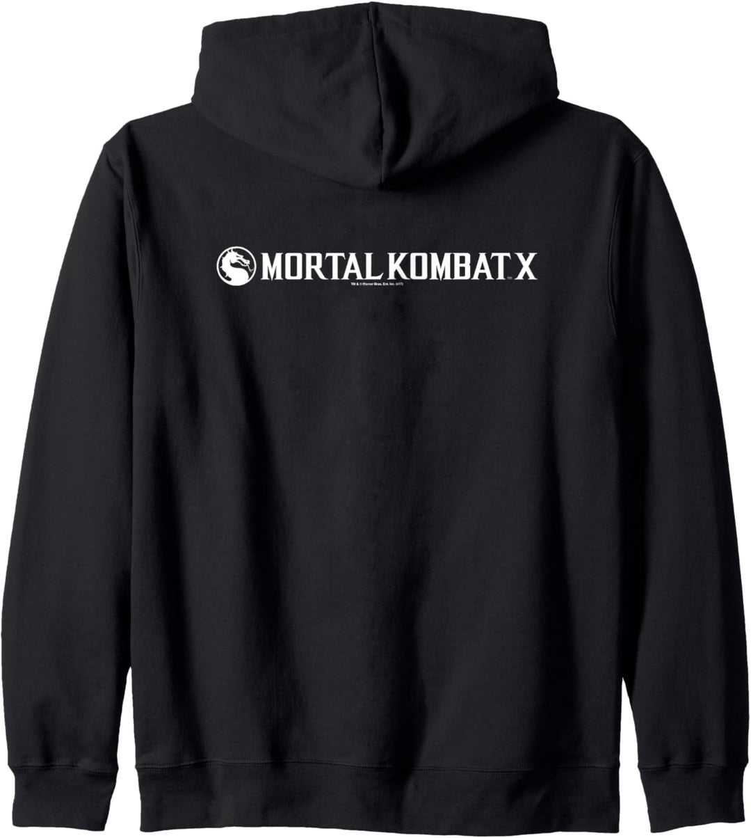 Mortal Kombat X Horizontal Logo Kapuzenjacke
