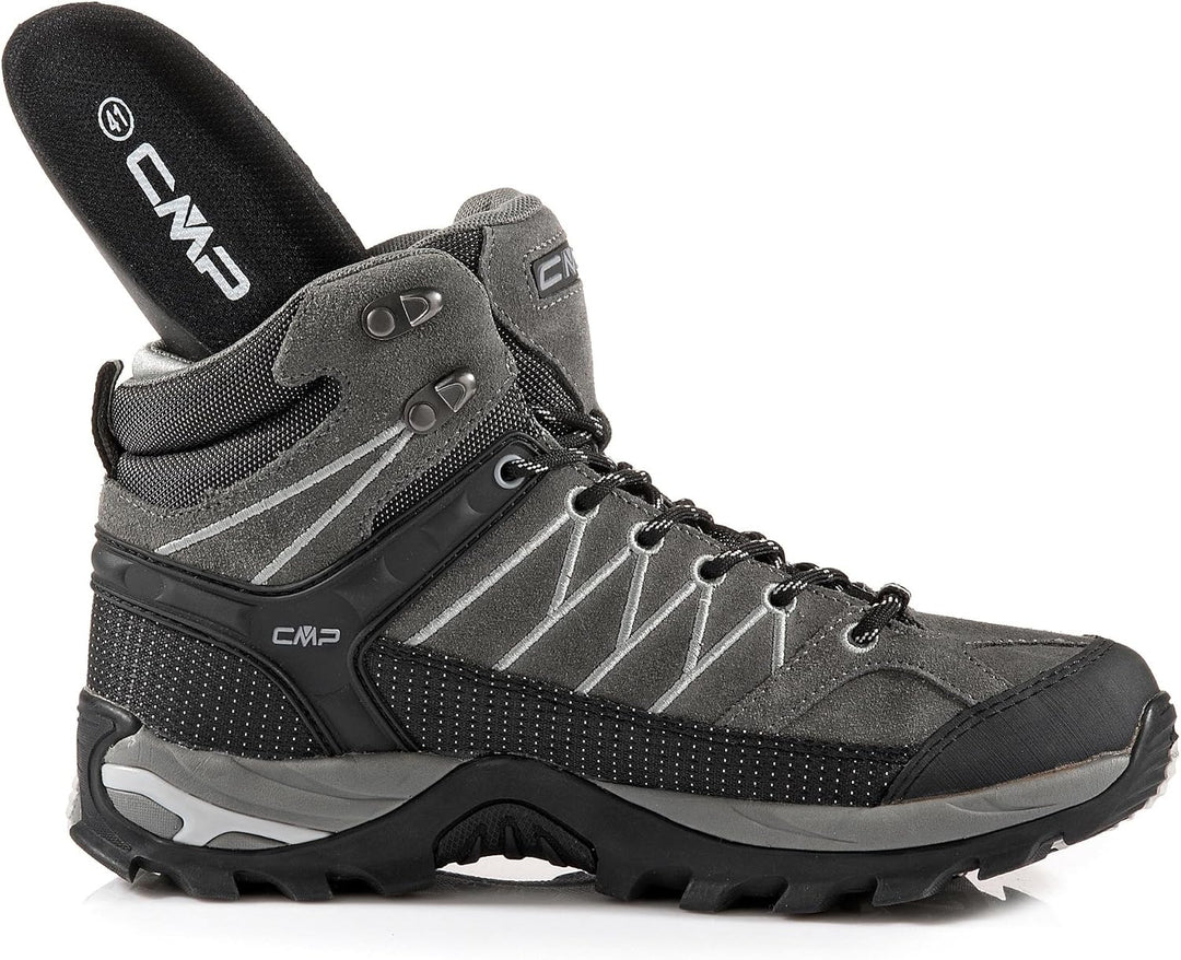 CMP Herren Rigel Mid Shoe Wp Trekking-& Wanderstiefel 45 EU Grau, 47 EU