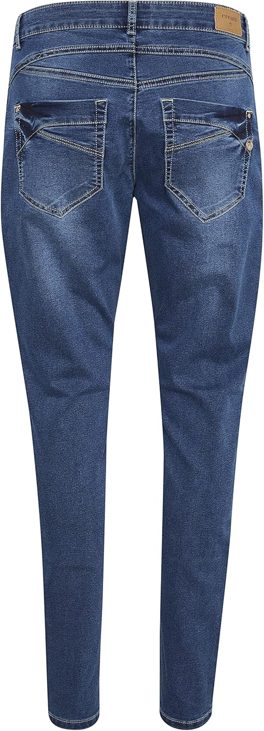 Cream Damen Crsammy Baiily Fit Jeans 28W / 30L Rich Blue Denim, 28W / 30L Rich Blue Denim