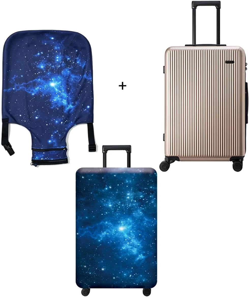 Gepäckabdeckung, waschechter Schutzkoffer-Cover - Reise-elastischer Spandex-Koffer-Protector Für Gep