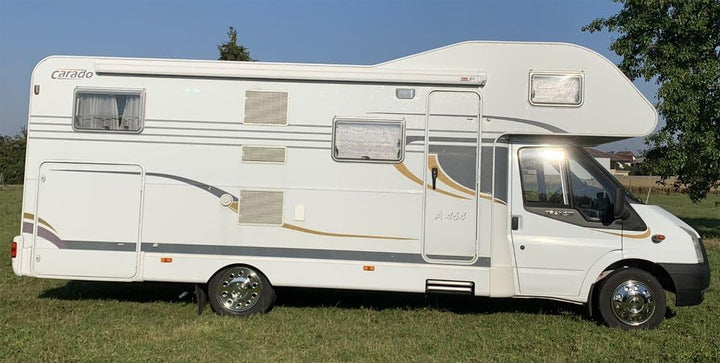 Radzierblendenset 16" Edelstahl Fahrzeug mit Zwillingsbereifung mit 6-Loch Felge (2001-2013) Wohnmob