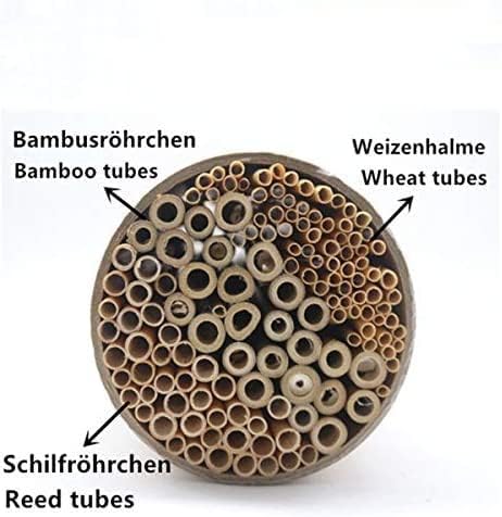Super Idee 200 Weizenhalme + 50 Schilfröhrchen + 20 Bambusröhrchen Fertigröhrchen 20cm Niströhren Fü