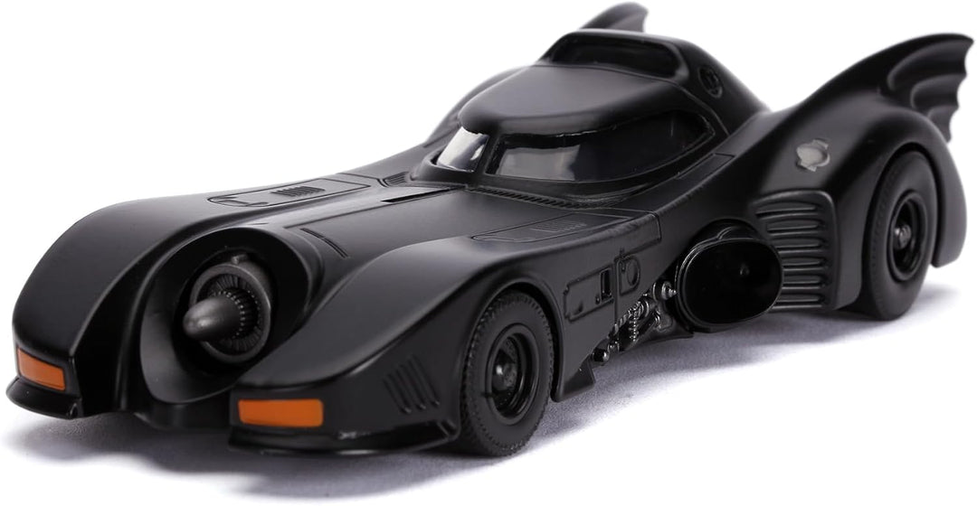 Jada Toys Batman 1989 Batmobile, Spielzeugauto aus Die-cast, Die-Cast, inkl. Batman Figur, Massstab