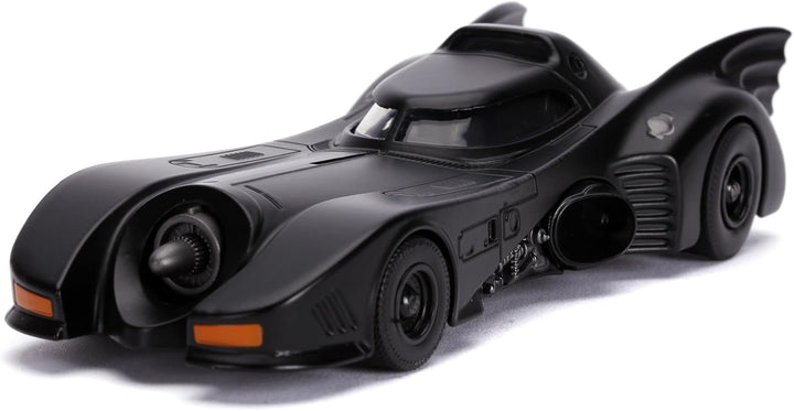Jada Toys Batman 1989 Batmobile, Spielzeugauto aus Die-cast, Die-Cast, inkl. Batman Figur, Massstab