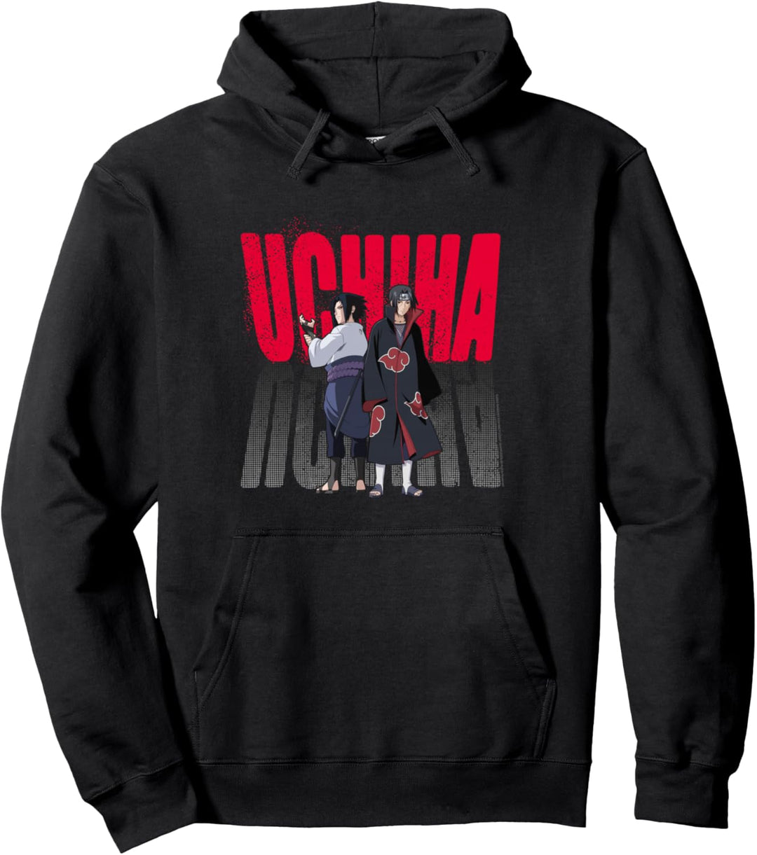 Naruto Shippuden Uchiha Itachi & Sasuke Pullover Hoodie