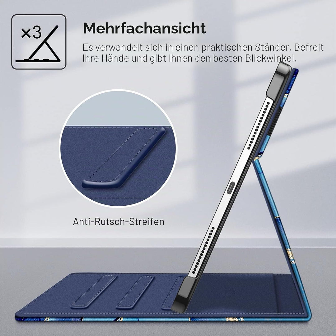 Fintie Hülle für iPad Pro 11 Zoll 4. Generation/ 3. Gen/ 2. Gen (Modell 2022/2021/2010), Multi-Winke