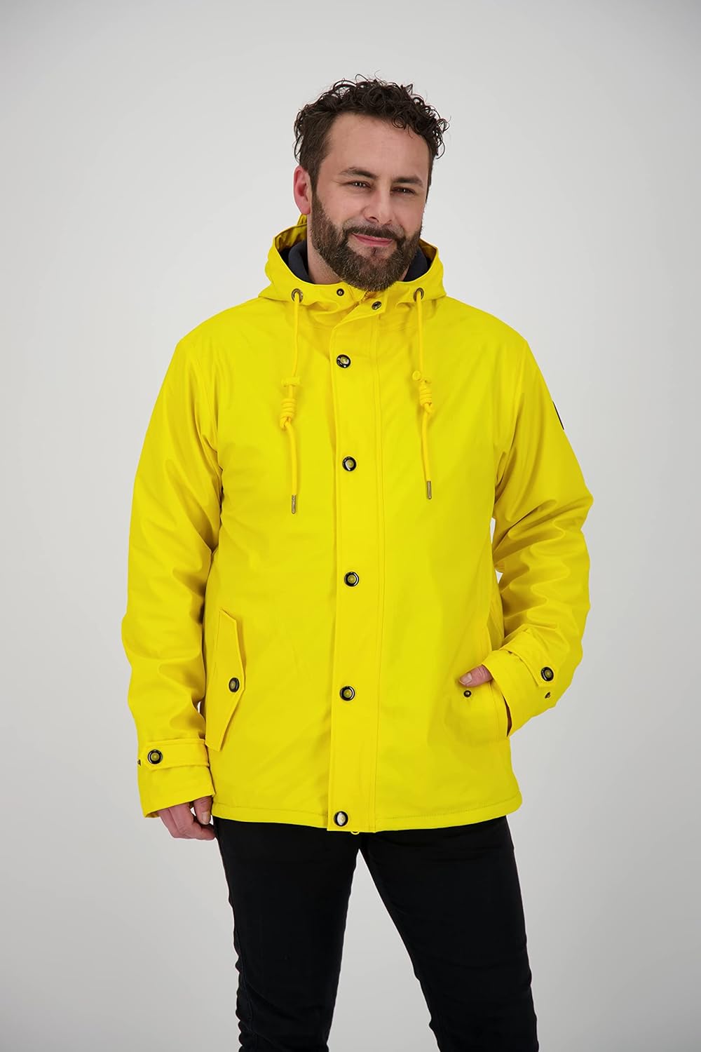 Herren Ankerglut Ankerglutreise Regenjacke, Gelb