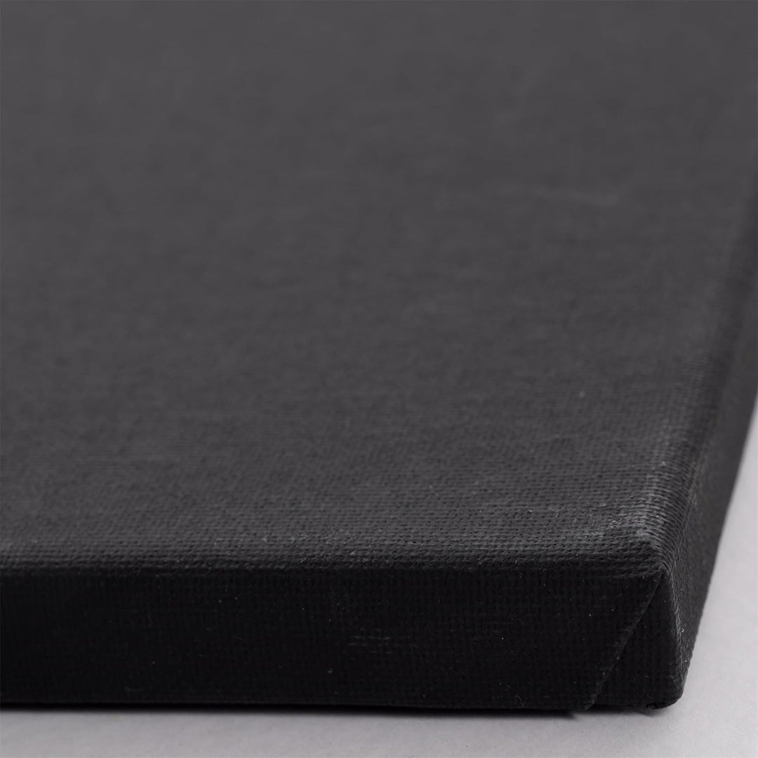 Art-Star 2x UNIVERSITY BLACK KEILRAHMEN 70x100 cm | schwarze Leinwände vorgrundiert, malfertige besp