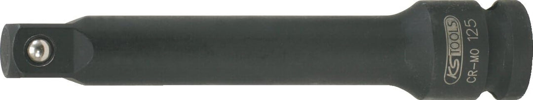 KS Tools 515.1200 THE DEVIL Hochleistungs-Druckluft-Schlagschrauber, Schwaz/Rot, 1/2 Zoll, max. Löse