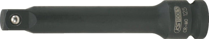 KS Tools 515.1200 THE DEVIL Hochleistungs-Druckluft-Schlagschrauber, Schwaz/Rot, 1/2 Zoll, max. Löse