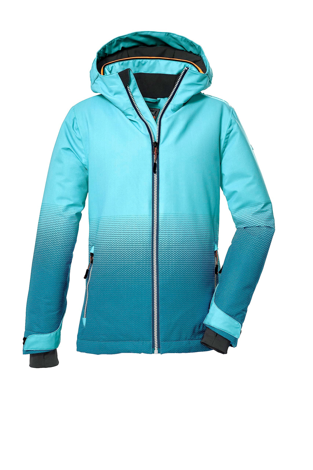 Killtec Mädchen Ksw 183 Grls Ski Jckt Skijacke wasserdicht/Funktionsjacke mit Kapuze und Schneefang