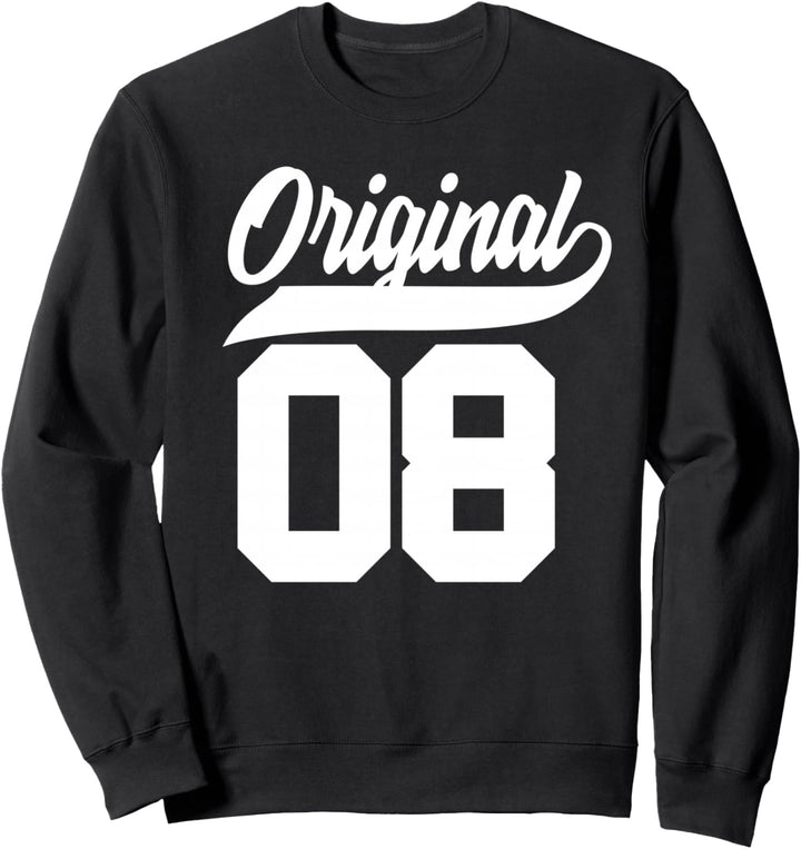 16.Geburtstag Geschenk Jungen Mädchen Original Jahrgang 2008 Sweatshirt