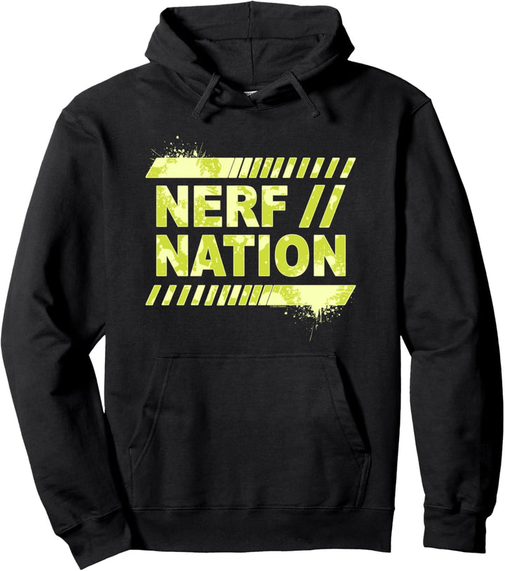 Nerf Nation Neon Splatter Pullover Hoodie