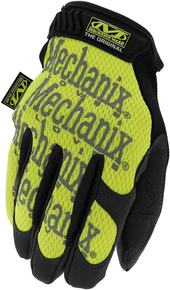 Mechanix Wear Hi-Viz Original® Arbeitshandschuhe (XX-Large, Fluoreszierendes Gelb) Fluoreszierendes