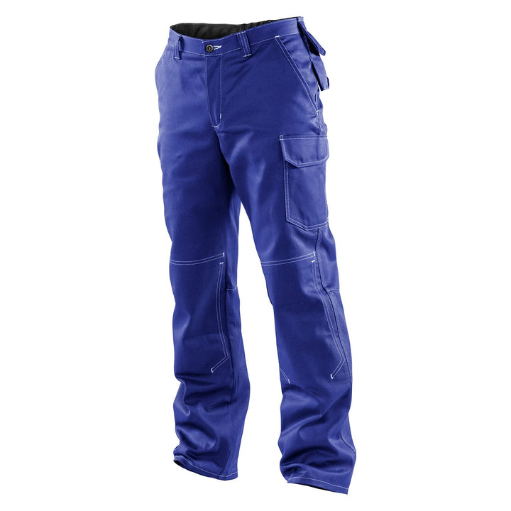 KÜBLER Workwear KÜBLER ORGANIQ Arbeitshose blau, Grösse 54, Herren-Arbeitshose aus Baumwolle, Arbeit