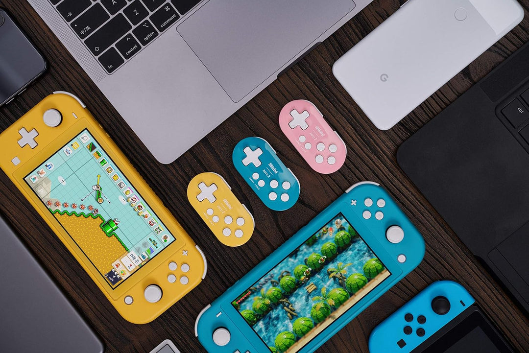 8Bitdo Zero 2 Bluetooth Gamepad For Switchpcmacosandroid (Yellow Edition) [