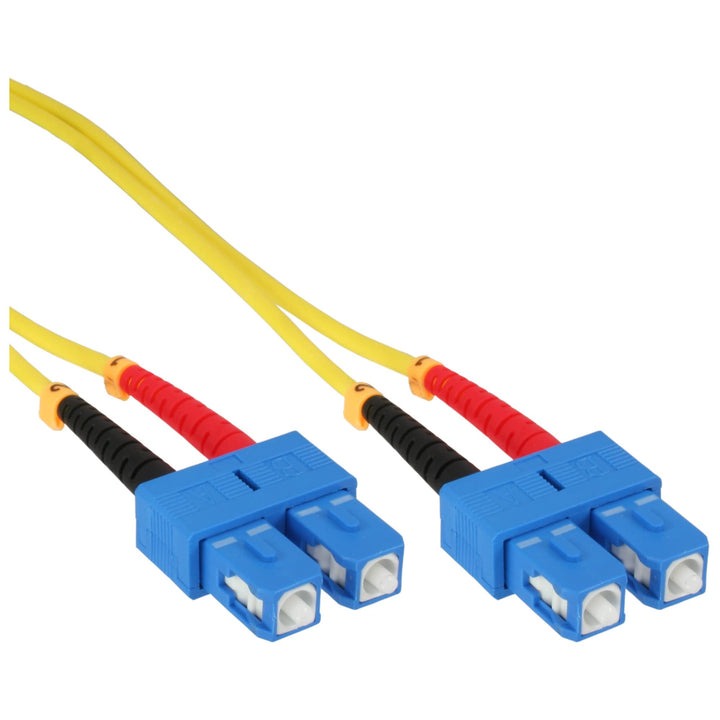 InLine 82925E LWL Duplex Kabel, SC/SC, 9/125µm, OS2, 20m