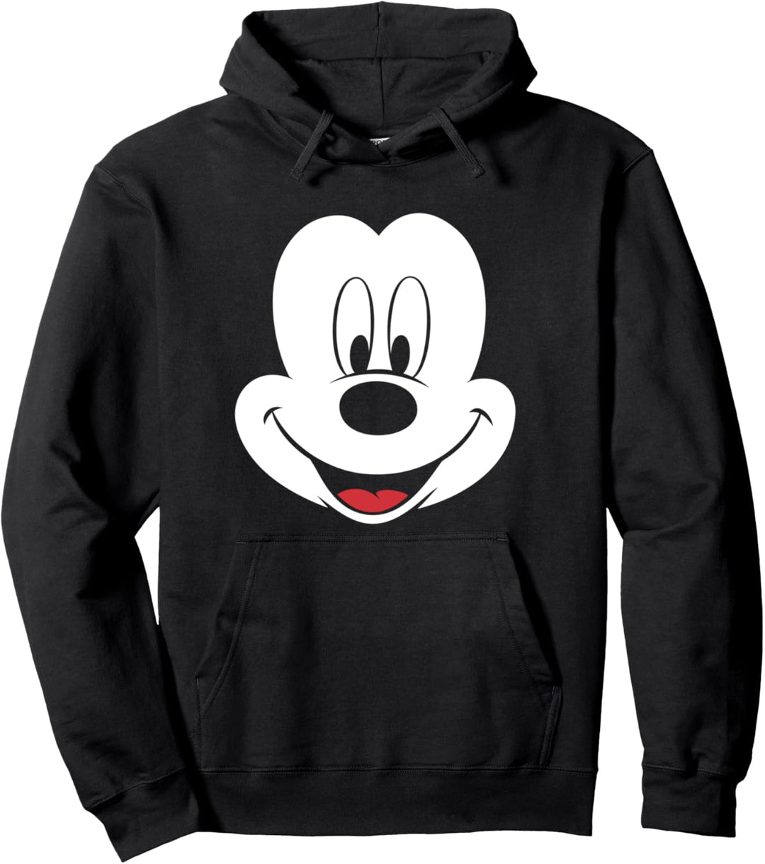 Disney Mickey Mouse Mickey Face Pullover Hoodie