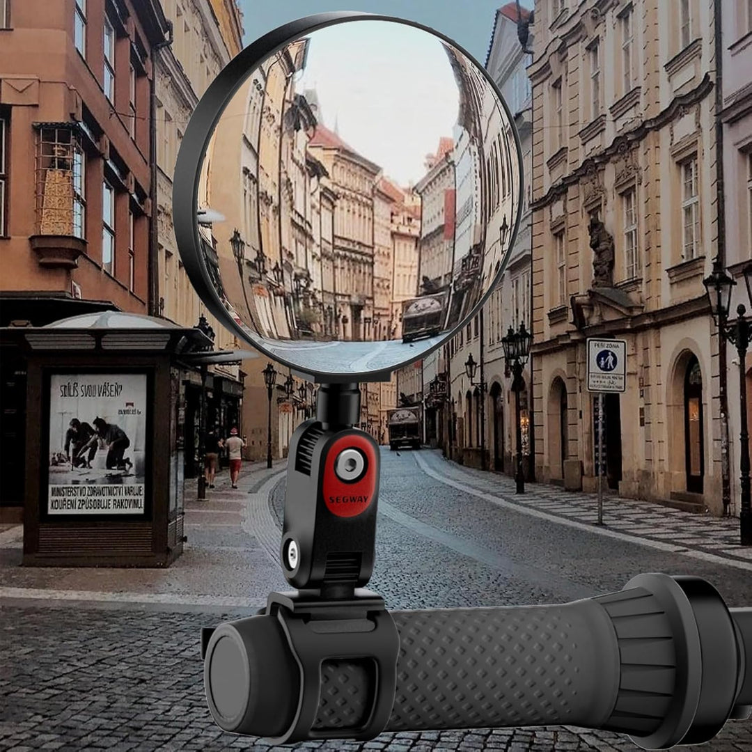2 Stück Rückspiegel für Segway Ninebot MAX G30 & G3, Einstellbarer Weitwinkel-Rückspiegel, Kompatibe