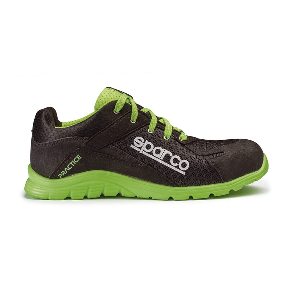 Sparco Practice Unisex Industrial Shoe 40 EU Schwarz, 40 EU Schwarz