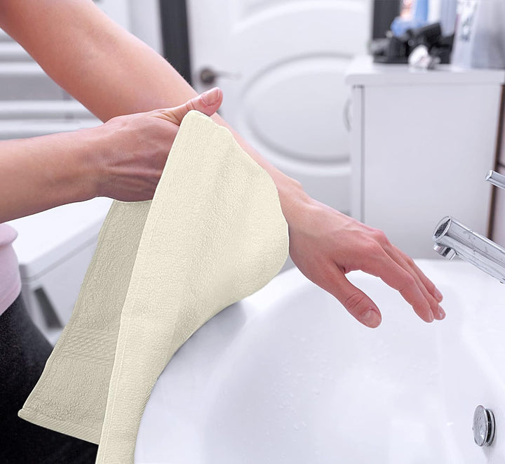 Utopia Towels, Premium Handtücher Set, 100 % ringgesponnene Baumwolle, ultraweich und sehr saugfähig