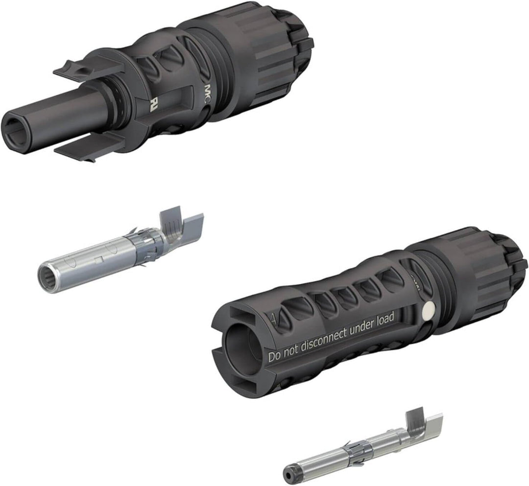 Stäubli MC4 Evo2 Stecker - Buchse + Stecker 4-6 mm² Typ 4 PV-KBT4 EVO 2 /6II und 4 PV-KST4 EVO 2 /6I