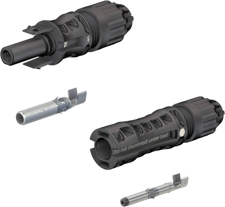 Stäubli MC4 Evo2 Stecker - Buchse + Stecker 4-6 mm² Typ 4 PV-KBT4 EVO 2 /6II und 4 PV-KST4 EVO 2 /6I