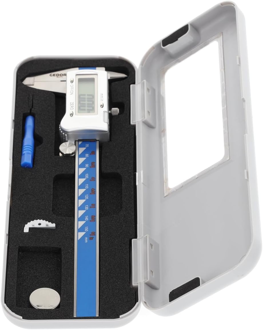 GEDORE 711 Digital-Messschieber mm+Zoll in Hartbox